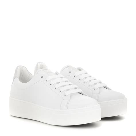 most comfortable white platform sneakers.